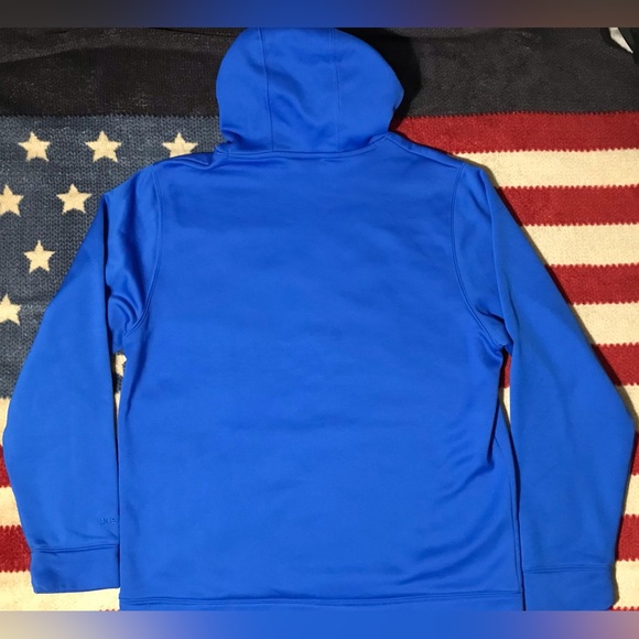 Vintage UNDER ARMOUR STORM Tech TREESTAND MOSSY OAK Hoodie M Max Sb Ovo Nike rlx - Picture 13 of 13